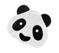 Tapis Exfoliant Panda de Tpr, Doux pour Pieds et Dos | Surface Souple, Retire les Peaux Mortes, Forme Cartoon, Résiste à Déformation, Usage