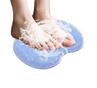 Tapis Exfoliant Pieds Douche | De Nettoyage Du Dos Dans La Douche - Tapis Épurateur avec Ventouses Antidérapant pour Dos Bras Pieds Idéal Femmes Hommes