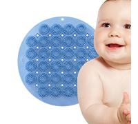 Tapis Exfoliant Pour Pieds De Douche,Massante En Silicone Destinée Aux Pieds - avec Ventouses, Tapis de Bain et Exfoliant pour - Pour Femmes Parents Famille Seniors Femmes
