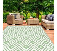 IDMarket - Tapis extérieur Bahamas vert sauge 180 x 280 cm