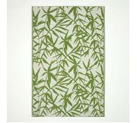 HOMESCAPES Tapis extérieur résistant Pluie et UV, Tapis de Jardin imperméable réversible Vert Zena, 150 x 240 cm, Intérieur extérieur terrasse Balcon