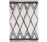 Tapis extérieur, kilim reversible 60x110 LYN2 F REVERSIBLE crème