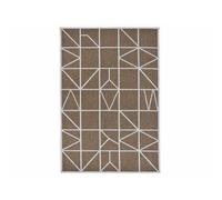 Tapis extérieur rectangulaire alexandrie 115 x 180 cm en laine synthétique - jar