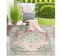 Tapis extérieur - The Carpet - Palma - Rose 240x340 - Intérieur et extérieur