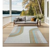Tapis Extérieur - THE CARPET - Porto Outdoor - Résistant - 160x220 cm - Multicolore