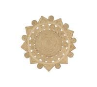 Tapis Fait à la Main Jute Tressée Moquette Carpette Plancher Salon vidaXL