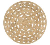 Tapis fait à la main Jute tressée 120 cm