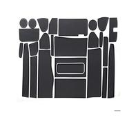 Tapis Fente Porte pour Nissan pour Serena C26 2010-2014 2015 2016 Tapis Porte Intérieur Porte-gobelet Tapis Antidérapant sous-Verre en Caoutchouc JUNOOS(3)