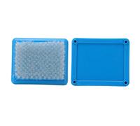 Tapis feutre brosse, poils souples durables en nylon PP, faible résistance, tapis d'aiguilles en feutre universel pour la broderie et la couture