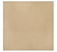 Tapis Fibre naturelle en Sisal Jaune/Beige 122 x 122 cm