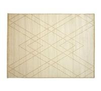 Tapis fil métallisé en polypropylène beige 150x200cm - - ALTOBUY Beige