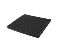 Tapis filtrant, filtre d'aquarium, mousse de filtration d'éponge de filtre d'aquarium, tapis d'éponge de filtre biochimique d'aquarium de poisson 50x50 cm noir - Nettoyant d'étangs de poissons