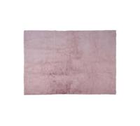 Tapis 120x170 Cm En Imitation Fourrure Rose Clair