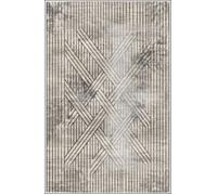Tapis - FISUN - Beige - 200x300 cm - Antidérapant - Lavable en machine - Moderne