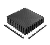 Tapis Fitnesss pour Gymnase à Puzzle Surface DE Protection pour Plancher Set 16 PIÈCES 30 X 30 X 1,2 CM Tatami Puzzle