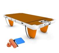 Tapis Flottant Gonflable Antidérapant Avec Sac Portable Piscine Lac, Plage Océan