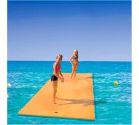Tapis Flottant Piscine, Matelas Flottant en Mousse XPE, Coussin Lit Flottant, Couverture Flottante Extérieure Portable, Tapis de Flotteur d'eau pour Lacs et Piscines,2.7m×1.8m×3.3cm