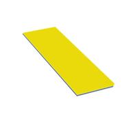 Tapis flotteur d'eau résistant aux déchirures pour fête, rivière, piscine, bateau, lac pour flotter l'eau (jaune bleu)