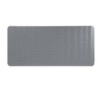 Tapis Fond de Baignoire en Caoutchouc Naturel 74 x 34 cm Gris foncé - TENDANCE