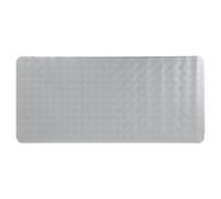 Tapis Fond de Baignoire en Caoutchouc Naturel 74 x 34 cm Gris Perle - TENDANCE