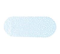 MSV Tapis Fond de Baignoire PVC Galets 39x99cm Transparent