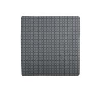 Tapis Fond de douche antidérapant Caoutchouc QUADRO 54x54cm Gris MSV