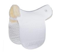 Tapis forme de selle dressage pour cheval Werner Christ Horse Champ D Blanc Full