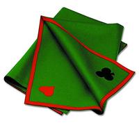 Fournier Feltine Mat For Cards And Table Board Game 90x90 Cm Vert