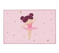 Tapis Danseuse Ballerine 120 80 cm Rectangulaire Enfant
