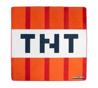 Tapis Gamer Carré - ROBA - Minecraft TNT - 120 x 120 cm - Moelleux - Antidérapant