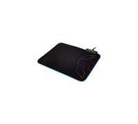 Tapis Gaming avec Eclairage LED Knout RGB (32 x 27 x 0,3 cm) Noir
