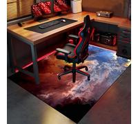 Tapis Gaming Sol, Tapis de Protection du Sol pour Chaise de Bureau, Tapis de Sol Gamer, Tapis Chaise de Bureau Gaming Antidérapant, Tapis Protège-Sol pour Parquet, Carrelage et Sol Dur 180 x 200 cm