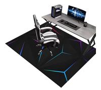 Tapis Gaming Sol, Tapis de Protection pour Chaise de Bureau, Tapis sous Chaise Bureau pour parquet, sols durs, Fauteuils de Gaming, Tapis Tapis pour Chaise de Bureau, Tapis de Sol Gamer 140 x 180 cm