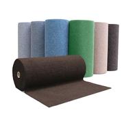 Tapis Gazon Artificiel GREEN - Marron 1,33m x 3,00m Tapis Type Gazon Synthétique au mètre | Moquette d'extérieur pour Balcon, Terrasse, Jardin