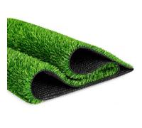 Tapis Gazon Artificiel Isolant, 2cm, 1m x 8m, Fond Noir | Surface anti-décoloration, Pelse Artificielle Morne, Décoration Terrasses, Pr Aménageurs Paygistes
