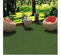 Tapis gazon artificiel - Kingston - 200x500 cm - Vert mélangé - Extérieur