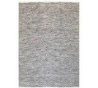 Tapis Géométrique Fait Main "Aperitif" Gris 120 x 170 cm Gris G