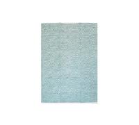 Tapis Géométrique Fait Main "Aperitif" Turquoise 160 x 230 cm Bleu G