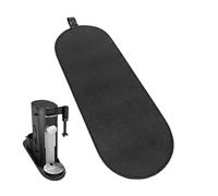 Tapis Glissant Pour Machine À Café - Tapis De Base Anti-Dérapant 42x15cm Avec Lanière De Rangement | Coussin Anti-Glissement Pour Protection Du Plan De Travail À La Maison, En Magasin, Café Et Cuisine