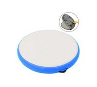 Vidaxl Tapis Gonflable De Gymnastique Avec Pompe 100x100x20cm Pvc Bleu