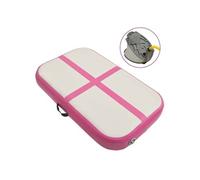 Tapis gonflable de gymnastique avec pompe 60x100x15 cm PVC Rose