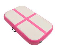 Tapis Gonflable De Gymnastique Avec Pompe 60x100x20 Cm Pvc Rose