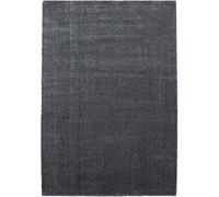 tapis grand salon 280x370 tissé gris rectangle motif uni SOULA