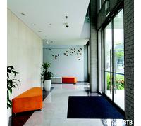 Tapis grattant absorbant recyclé EBOR gris 0,60 x 0,90 m