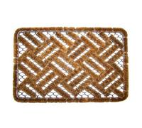 Tapis Gratte Pied Coco Teckland 40x60cm - Grilles, Gratte Pieds Et Tapis Exté