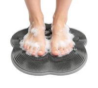 Tapis gratte-pieds de douche Ventouse Silicone Antidérapant