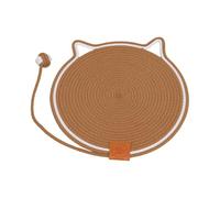 Tapis Grattoir Chat Protège-Tapis pour Chat en Corde De Coton avec Balle