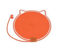 Tapis Grattoir Chat Protège-Tapis pour Chat en Corde De Coton avec Balle