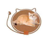 Tapis Grattoir pour Chat Protecteur De Tapis Naturel avec Balle Jouet