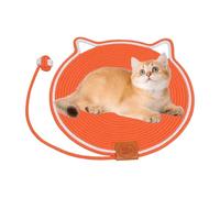 Tapis Grattoir pour Chat Tapis De avec Balle en Corde De Coton Naturel